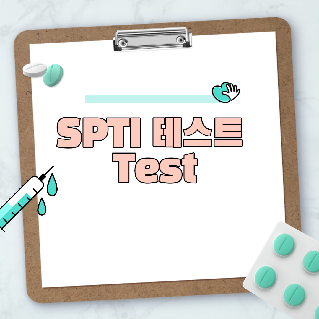  SPTI 테스트 검사