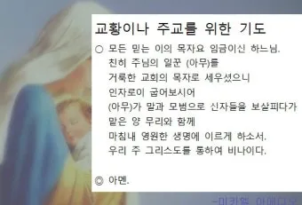 교황 9일기도문 함께 기도합시다_18