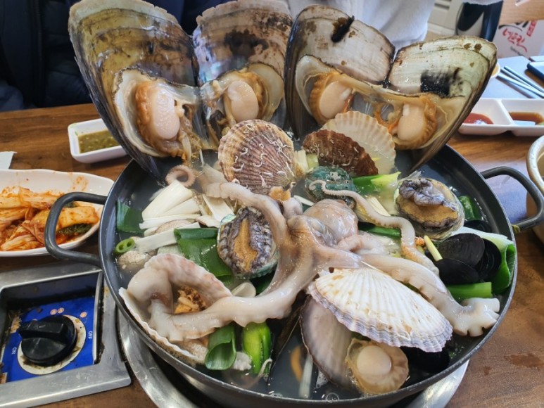  광명 칼국수 1등 맛집) 국수쟁이 해물칼국수!! 참해물칼국수