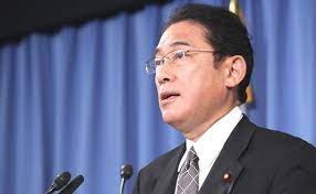 기시다 총리의 사진.