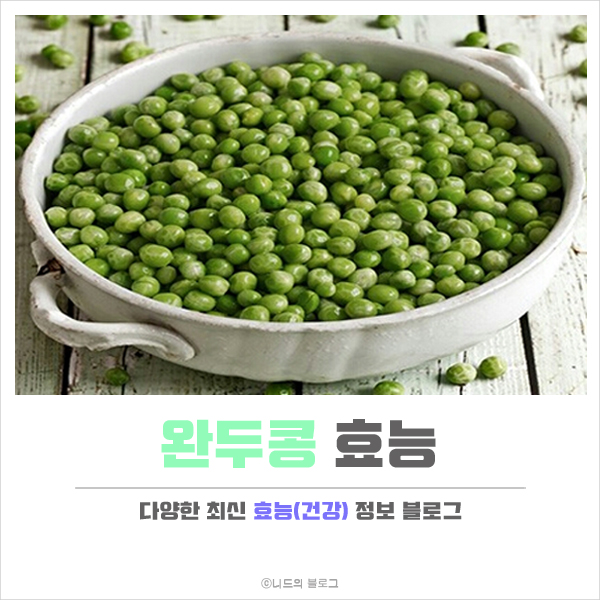  완두콩 효능 정리
