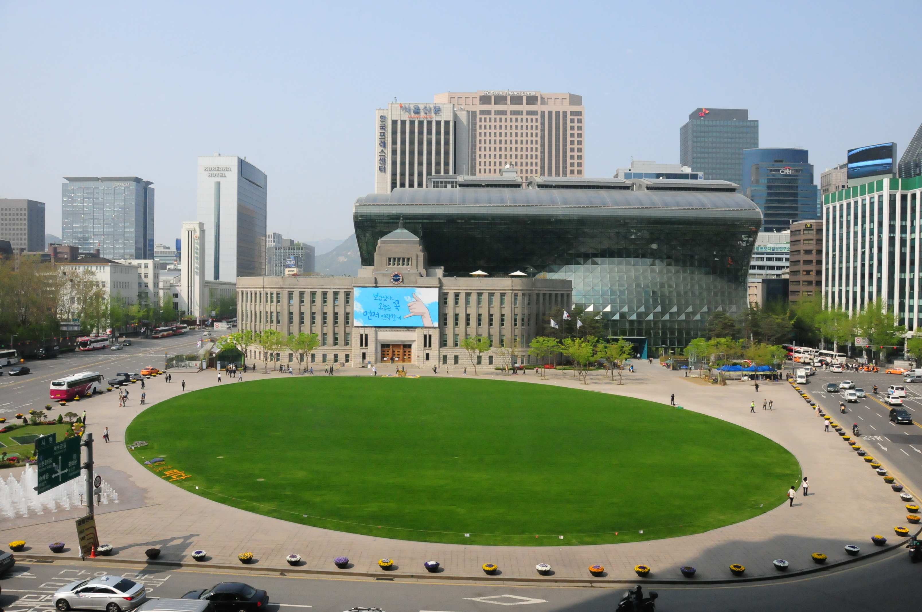 서울광장 전경
