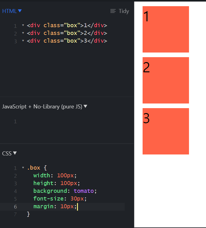 HTML/CSS - float
