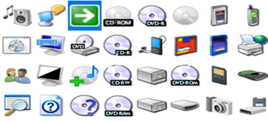 아래-목록에서-아이콘-선택-창에-있는-여러-아이콘-중-재부팅-아이콘을-선택하는-모습