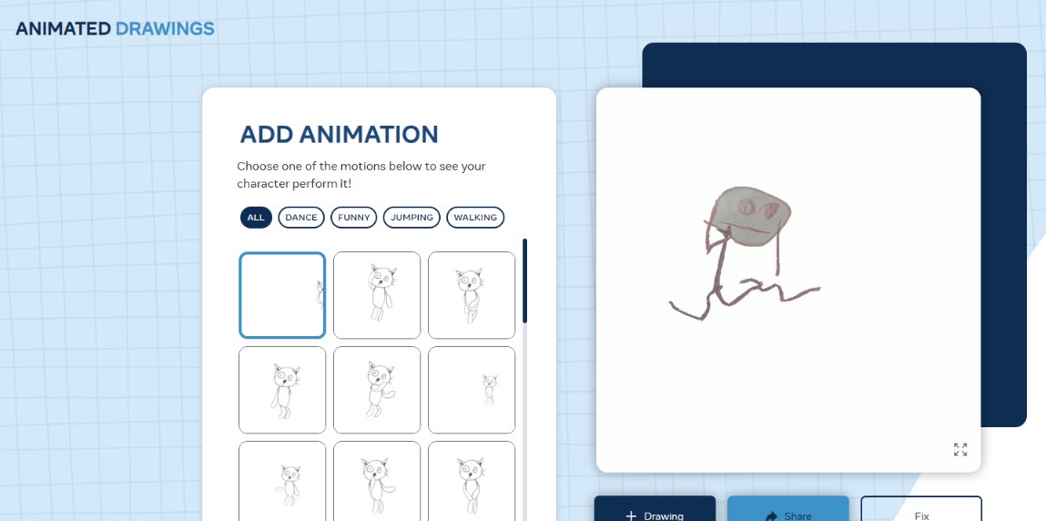 Animated Drawings 사용방법. STEP4. FINDING CHARACTER JOINTS