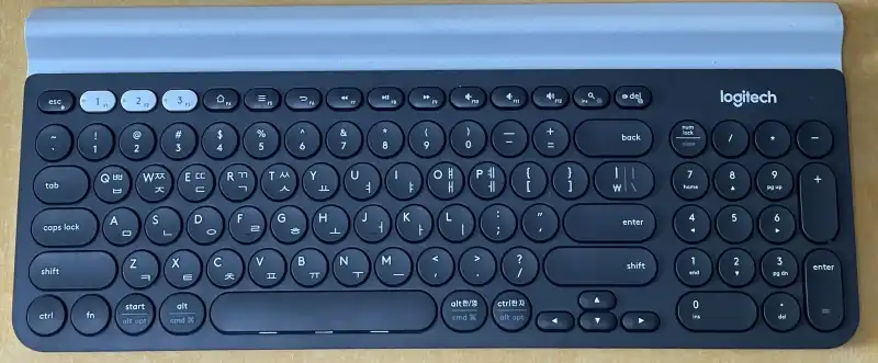  로지텍 무선 멀티 디바이스 키보드 K780