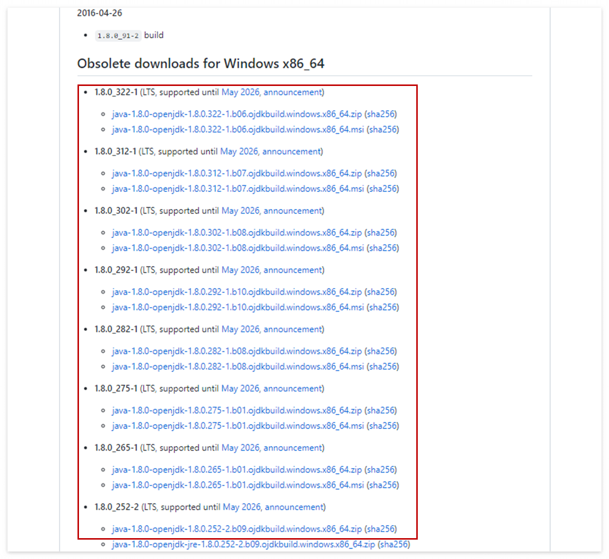  java openjdk1 8 