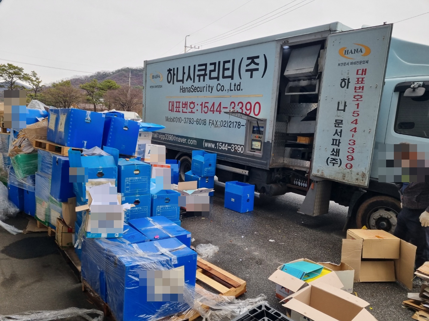  문서파쇄 철저한 보안 과정을 거쳐 진행하는 하나시큐리티 업체