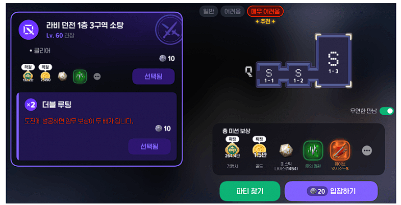더블루팅