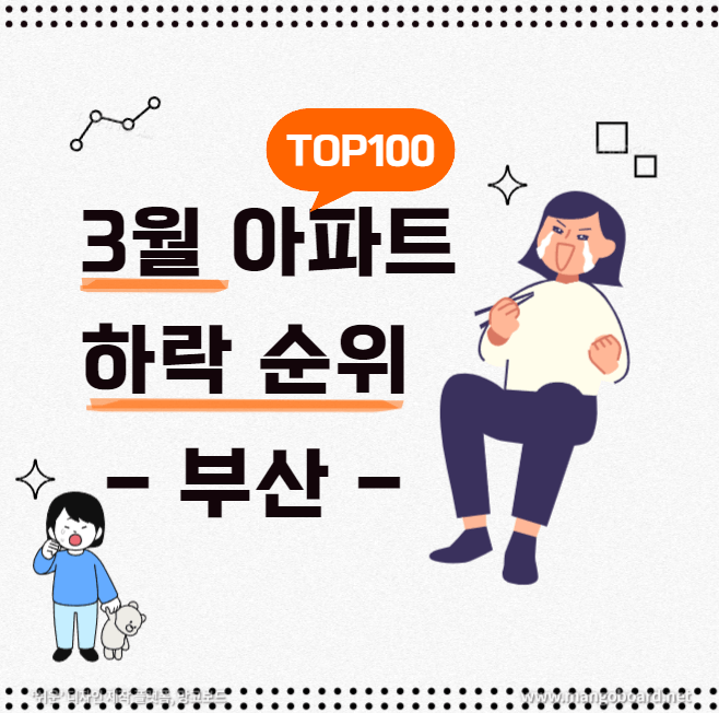 3월 부산아파트 다운랭킹