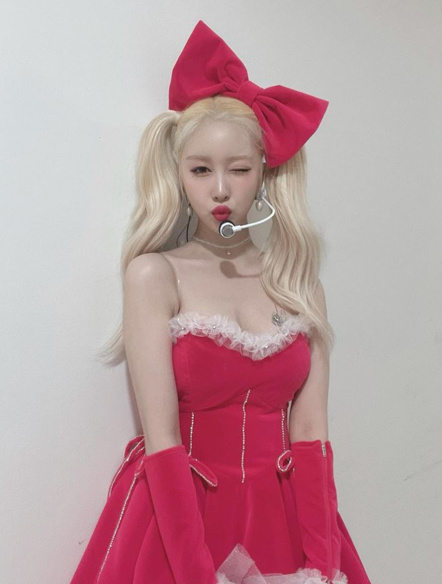 다영 우주소녀 나이 프로필 화보 키 레깅스 미드 과거 레전드 복근 인스타