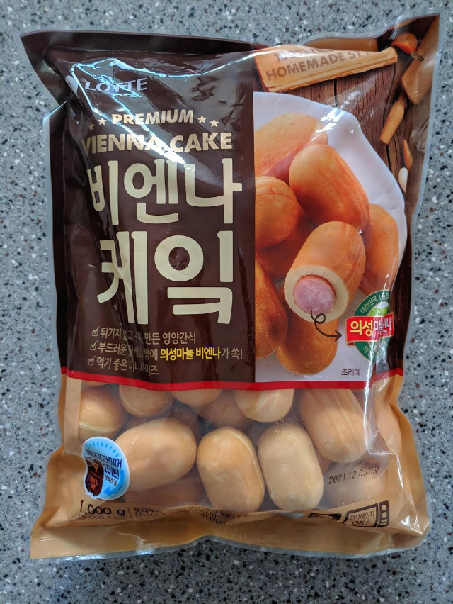  롯데 프리미엄 비엔나 케잌