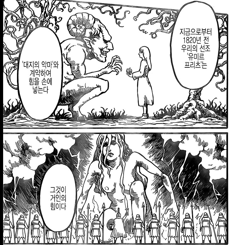  진격의 거인(거인의 정체)