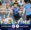  일본 사우디아라비아 경기기록 축구결과