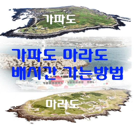 가파도 마라도 여행