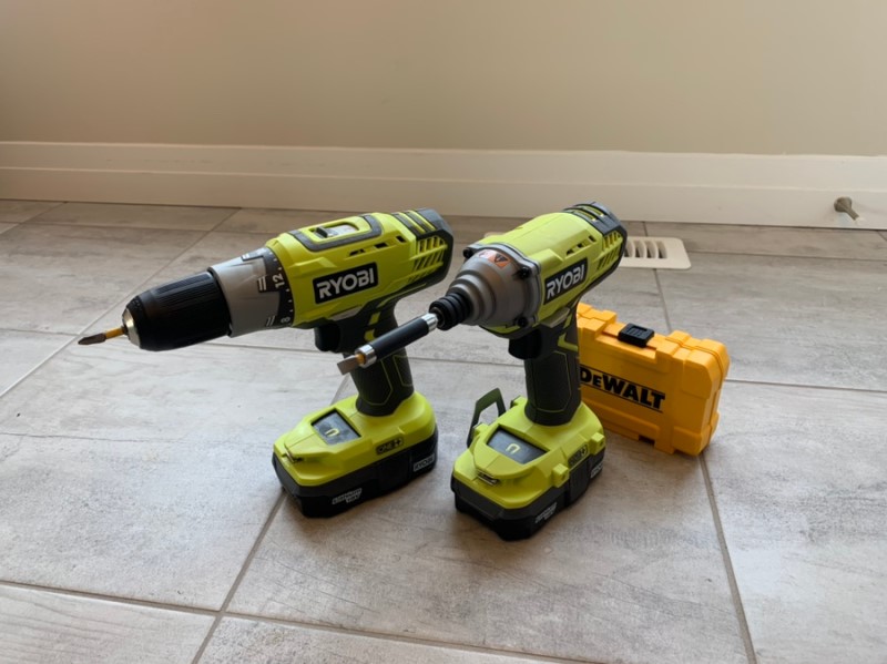  보급형 브랜드 료비 원플러스 ryobi one+ 드릴 임펙 콤보 셋트