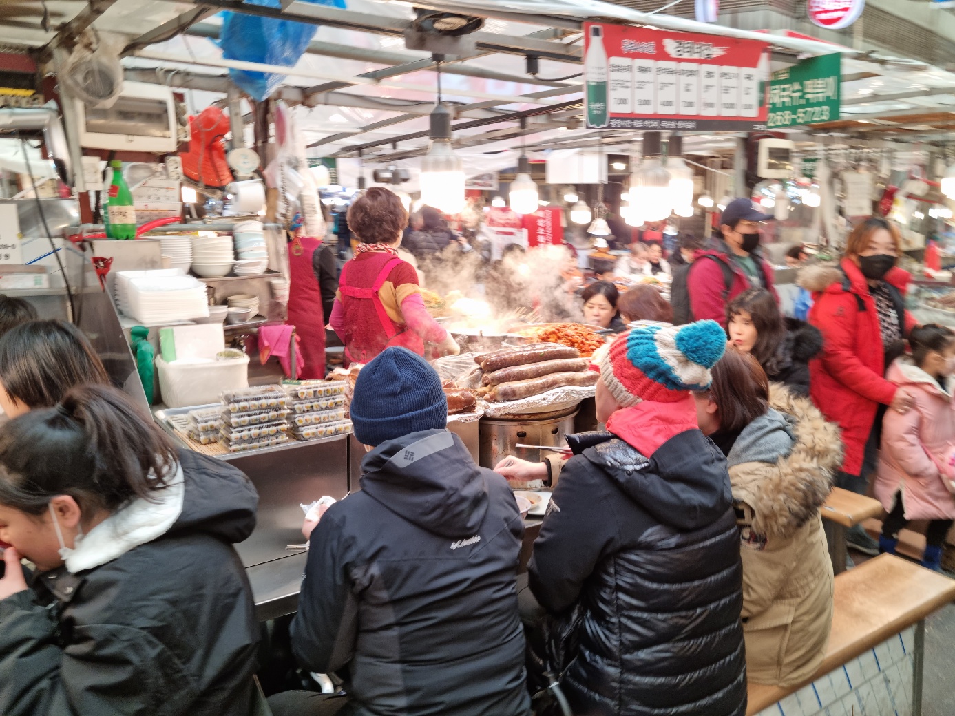 광장시점-점포들