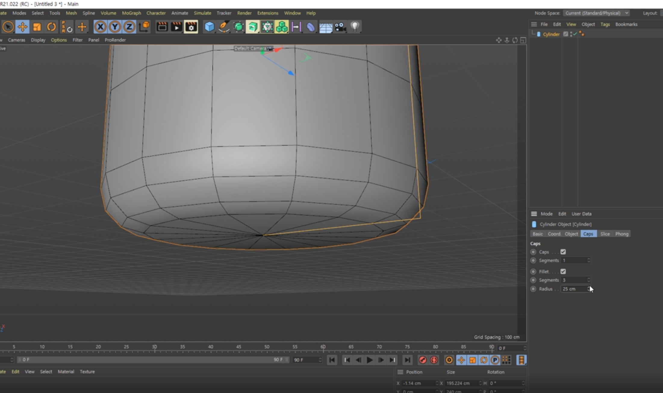 라운딩의 범위를 크게 했다