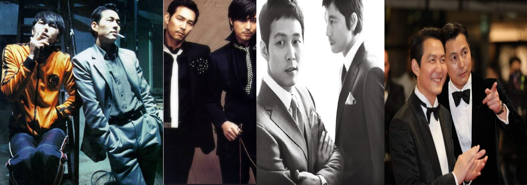 Lee Jung-jae and Jung Woo-sung photo collection