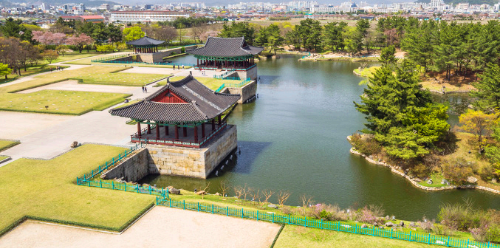  경북 경주시의 야간명소 '동궁과 월지' 간단한 정보
