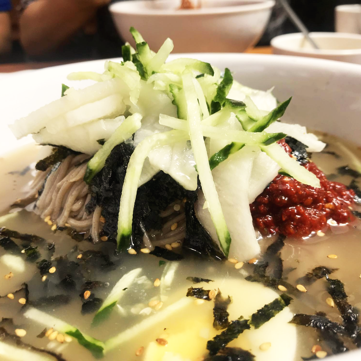  찐 부산 사직동 맛집, 주문진 막국수 메뉴 가격