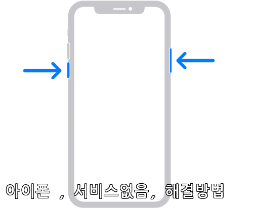 아이폰 서비스 없음 원인 및 해결방법 2 아이폰 서비스 없음 원인 및 해결방법