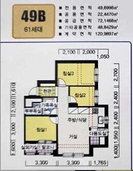 메이플 자이 평면도