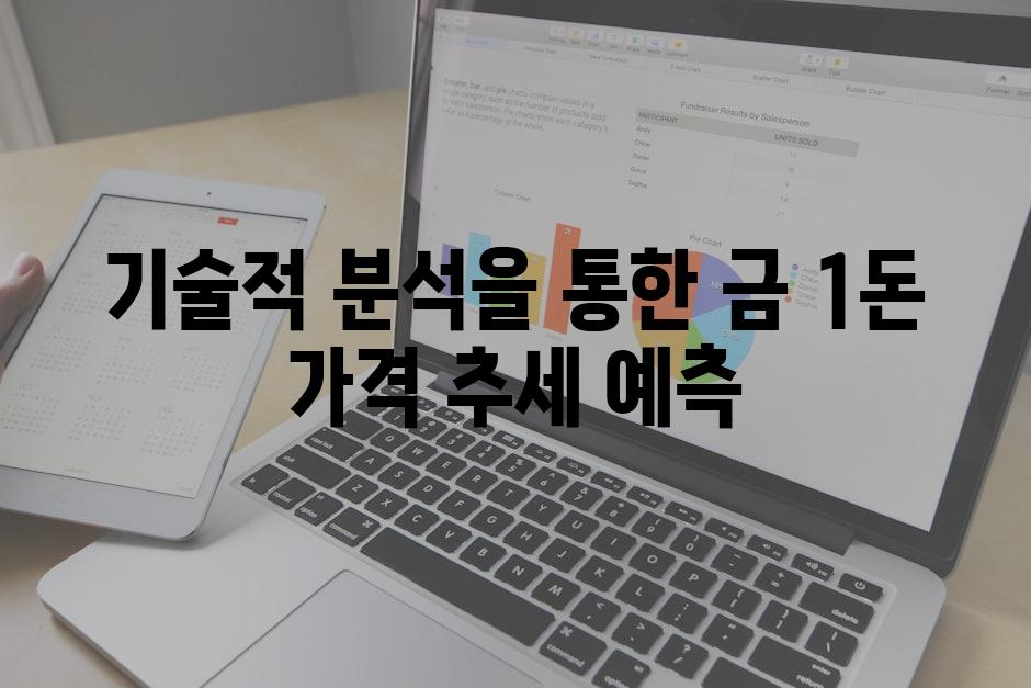 기술적 분석을 통한 금 1돈 가격 추세 예측