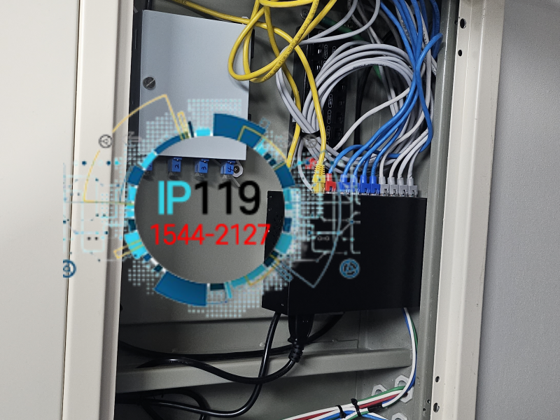 시흥 사무실 단자함 점검 및 허브와 공유기 설치 작업