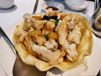 한국식중화요리 생등심탕수육