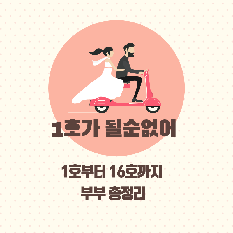  개그맨 부부 계보 족보 1호부터 16호 총정리