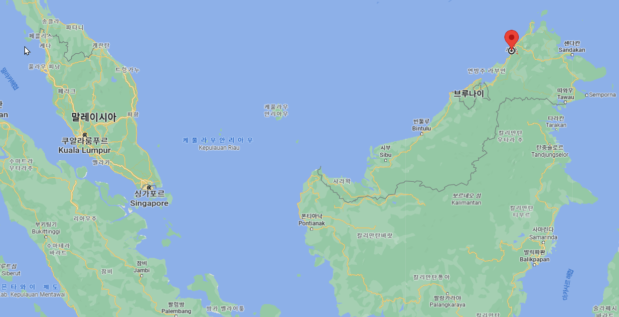 말레이시아 지도
