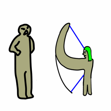  오늘의 짤  _숫자  14_사랑의 화살