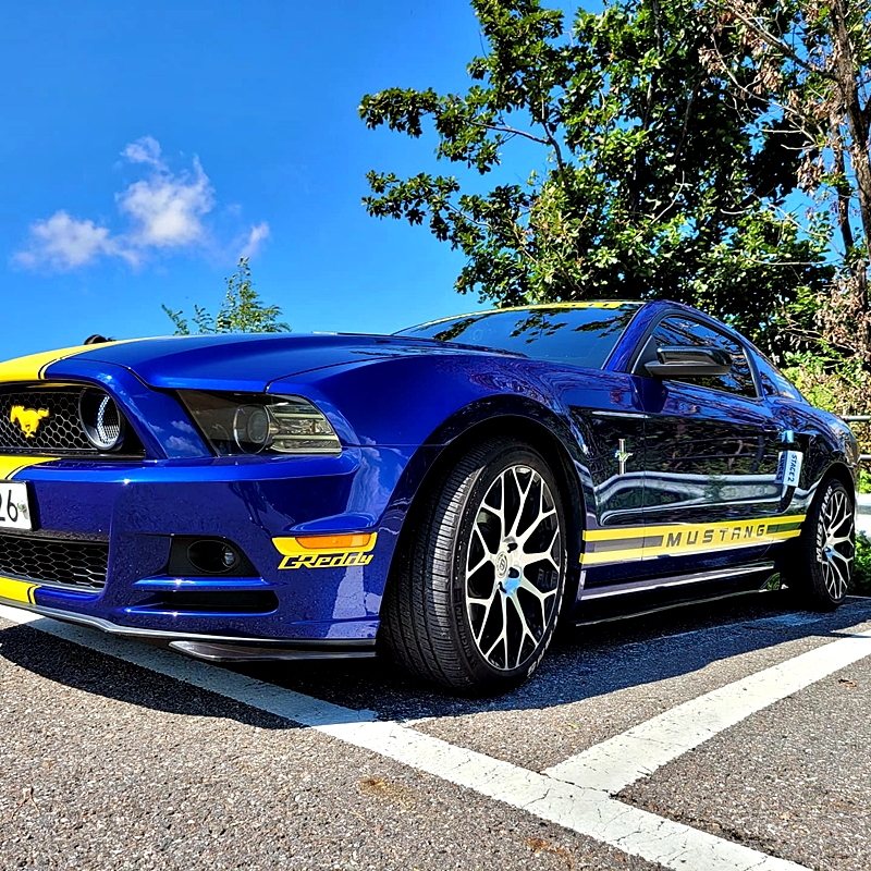  강화도 드라이브 코스-카페, 민머루 해수욕장...Driving course with Mustang