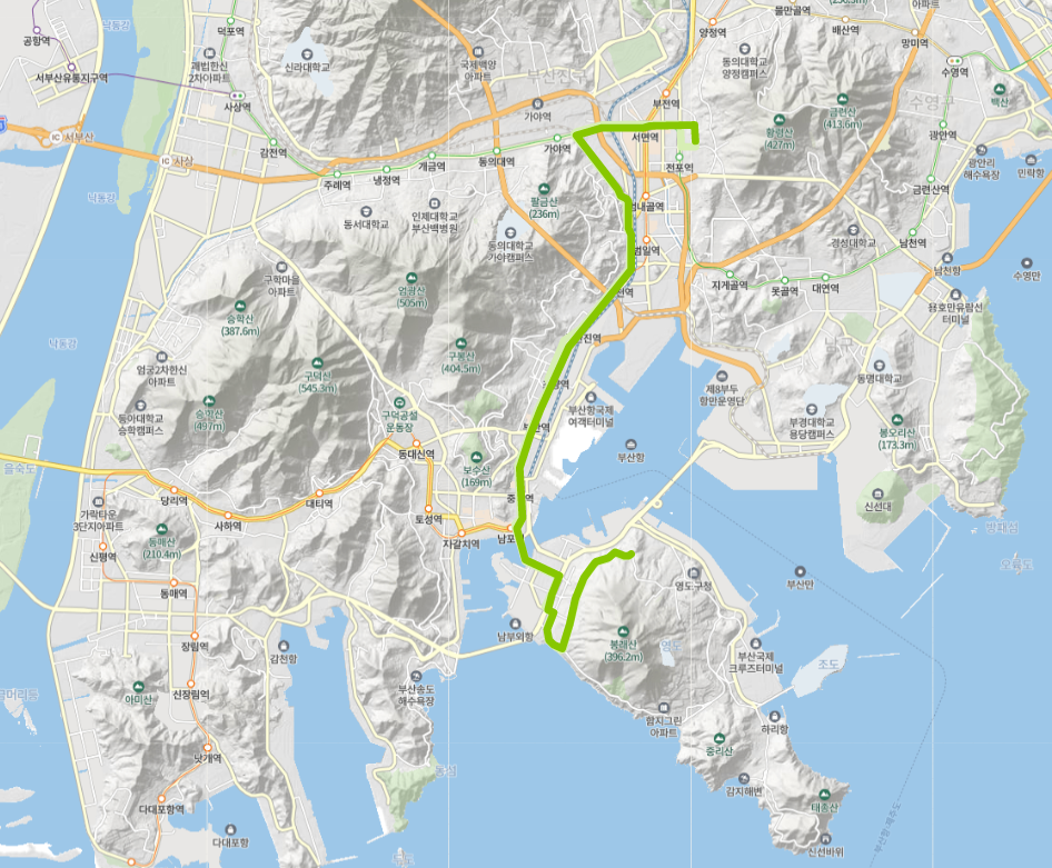  부산 85번버스 노선, 시간표 :: 부산역, 초량역, 부산진역, 서면역, 전포사거리