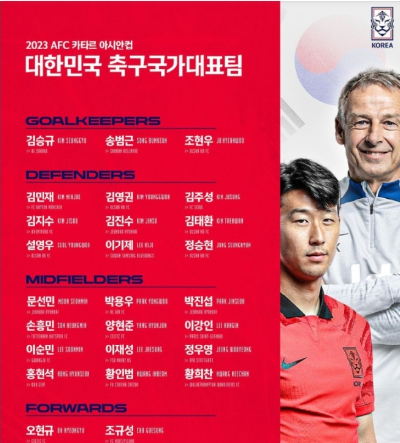 2023 AFC 카타르 아시안컵 생중계 (축구 경기 일정&amp;#44; 실시간 중계&amp;#44; 결승 우승&amp;#44; 명단)