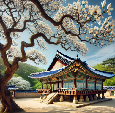 부산 성암사 목련 개화 시기