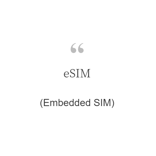  eSIM(Embedded SIM)이란?