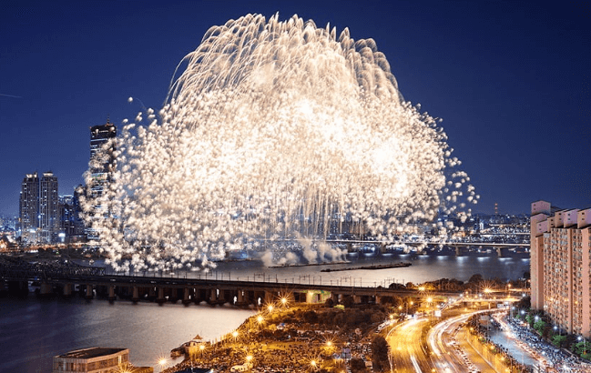 서울세계불꽃축제-불꽃사진