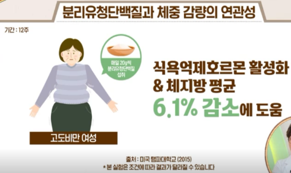 분리유청단백질 효능