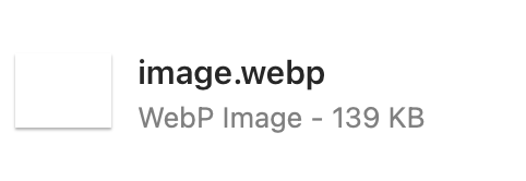 WebP 파일