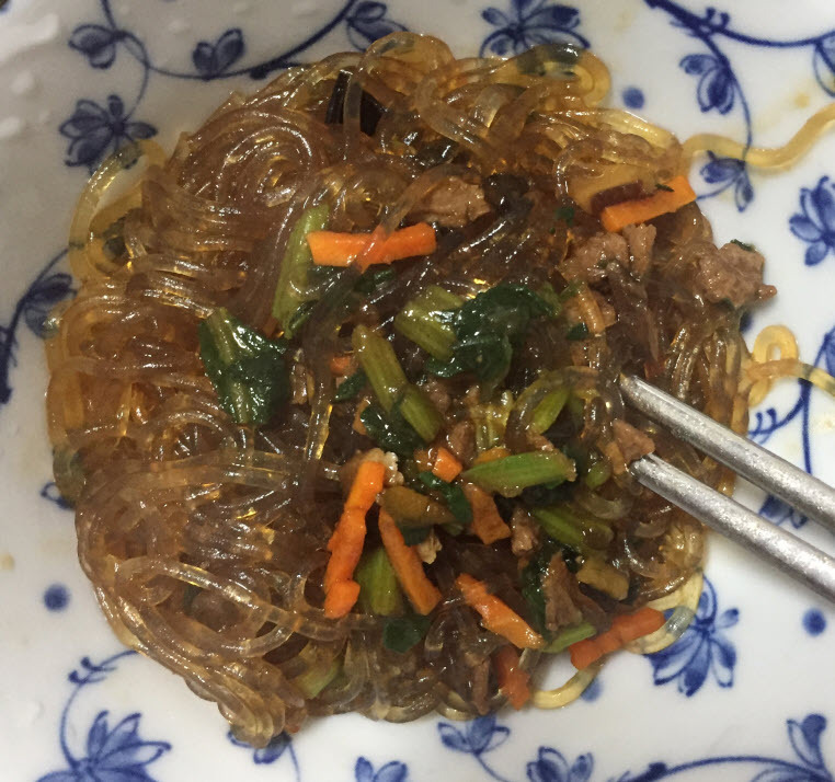  오뚜기 옛날 잡채 맛
