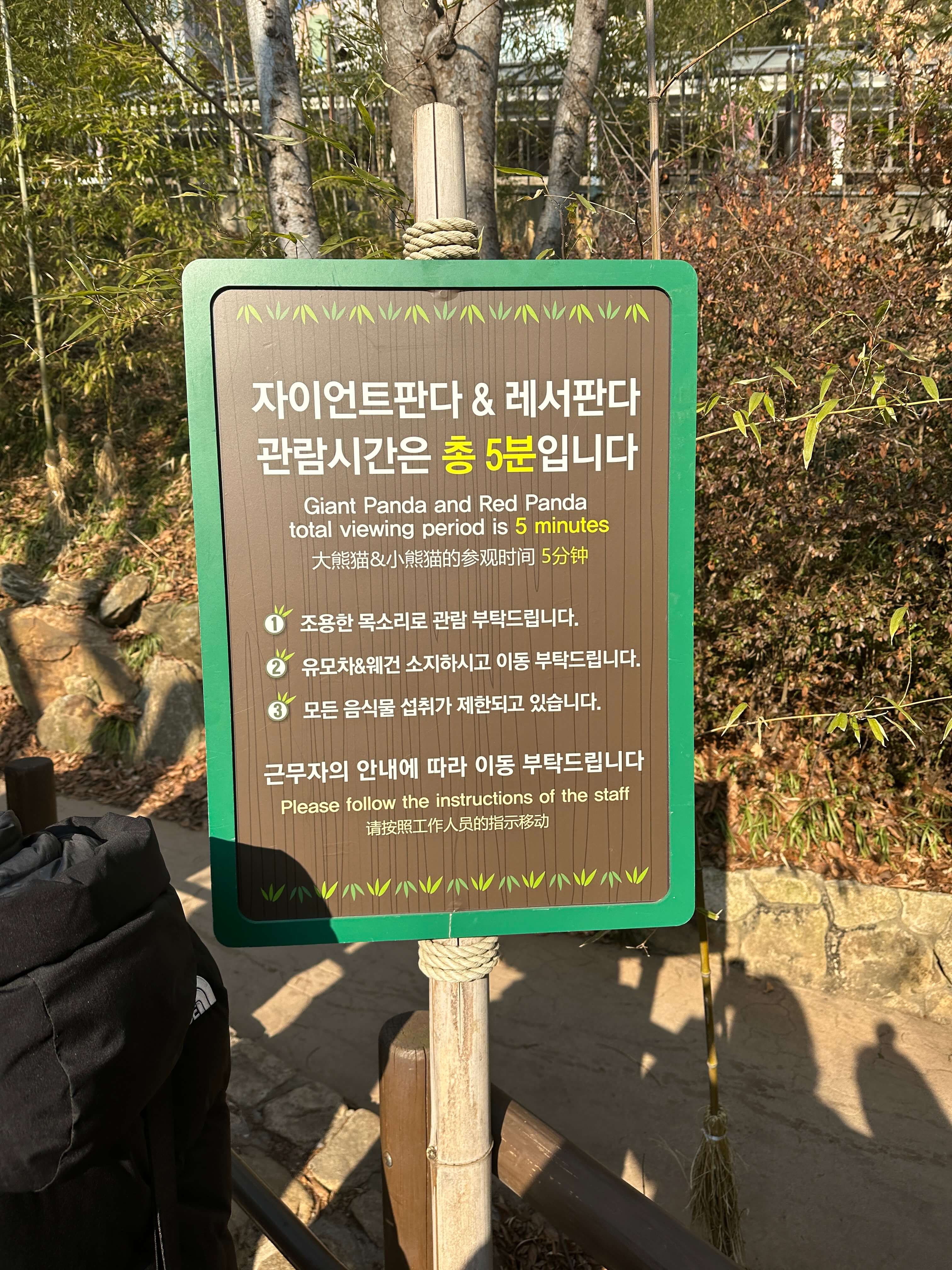 판다월드 관람시간