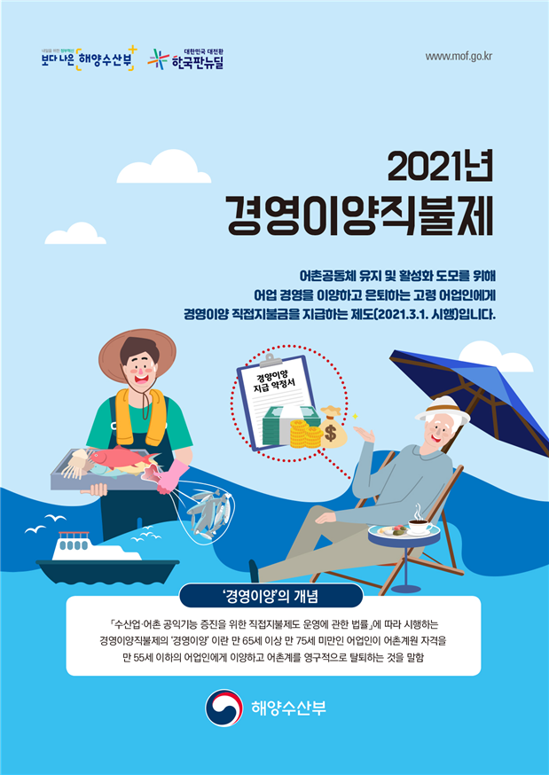  경영이양직불제2021.3.1시행-해수부