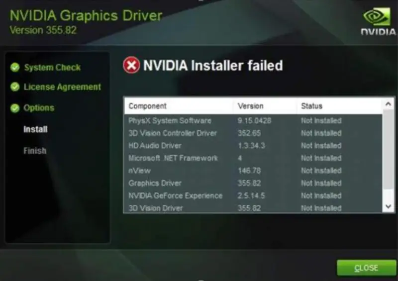 NVIDIA-드라이버-설치-오류