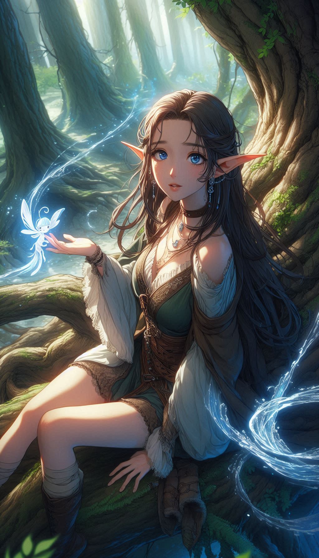 Elf-Druid's Water Spirit 07