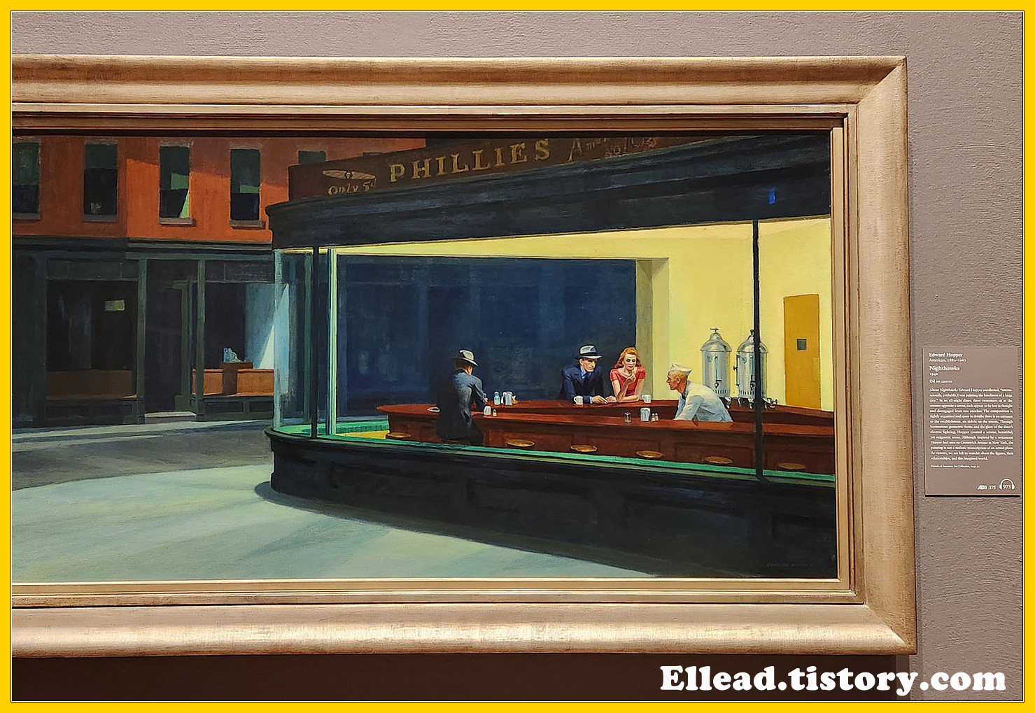 에드워드 호퍼 Edward Hopper, Nighthawks