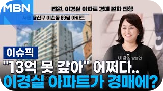 이경실 채무불이행