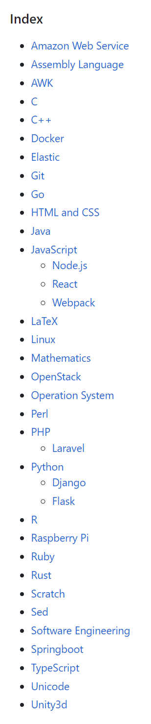 languages for free-programming books