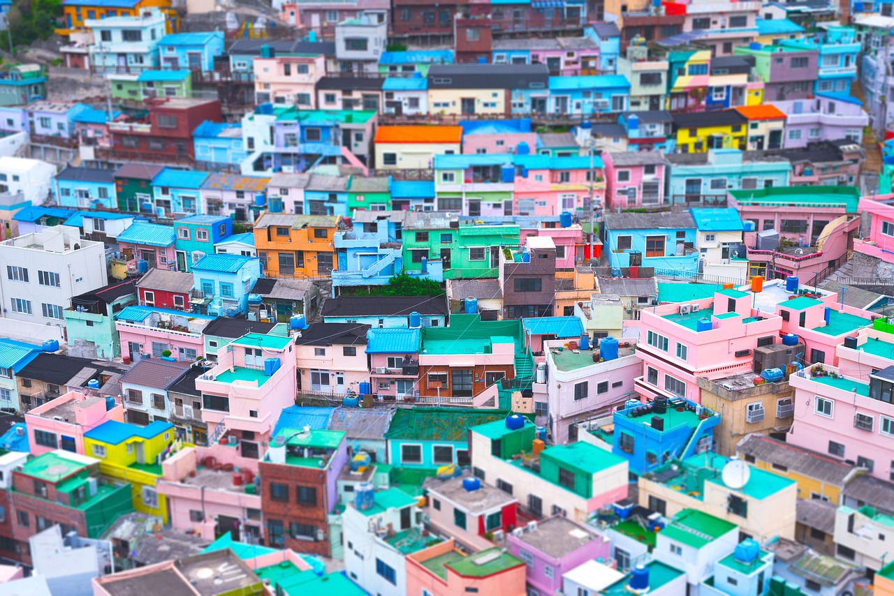 다세대 주택 사진